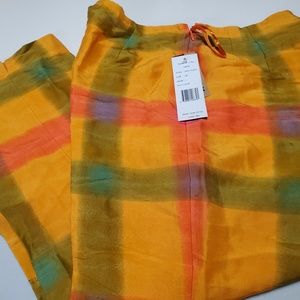 Finity Naturals Pants/Women 100%Silk NWT